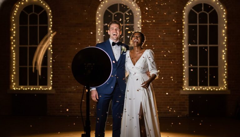 How 360 Photo Booth Rental Elevates Your Wedding Reception: A Complete Guide
