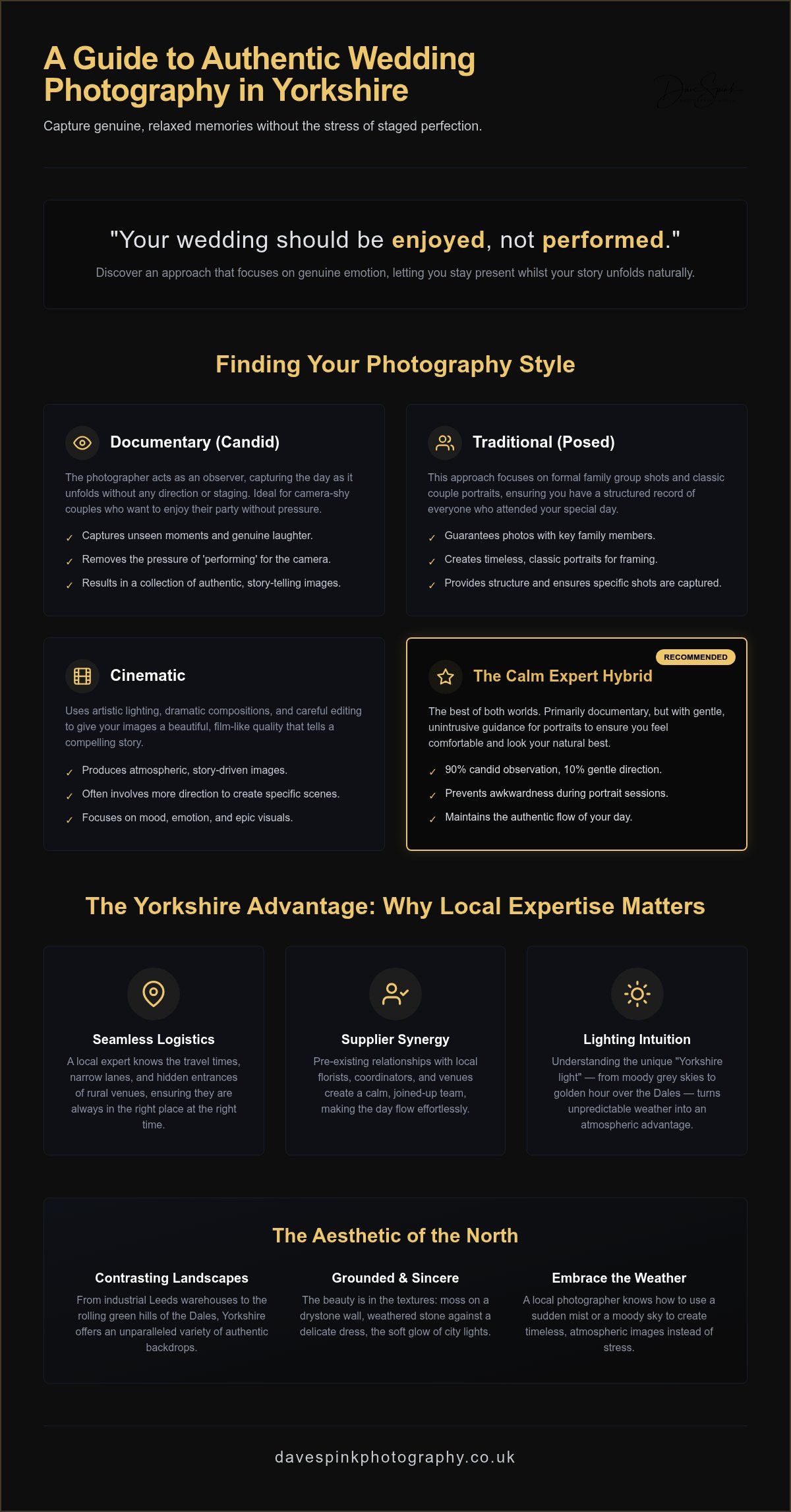 Yorkshire Wedding Photography: Stress-Free Guide 2026 - DAVE SPINK WEDDING PHOTOGRAPHY AND FILMS