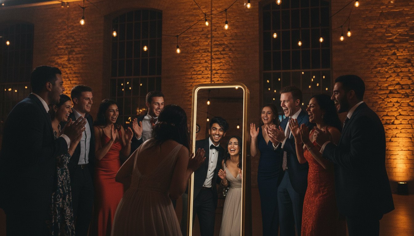 Magic Mirror Photo Booth: The Ultimate Wedding Comparison Guide 2026 - Hero Image Magic Mirror Photo Booth: The Ultimate Wedding Comparison Guide 2026 - DAVE SPINK WEDDING PHOTOGRAPHY AND FILMS